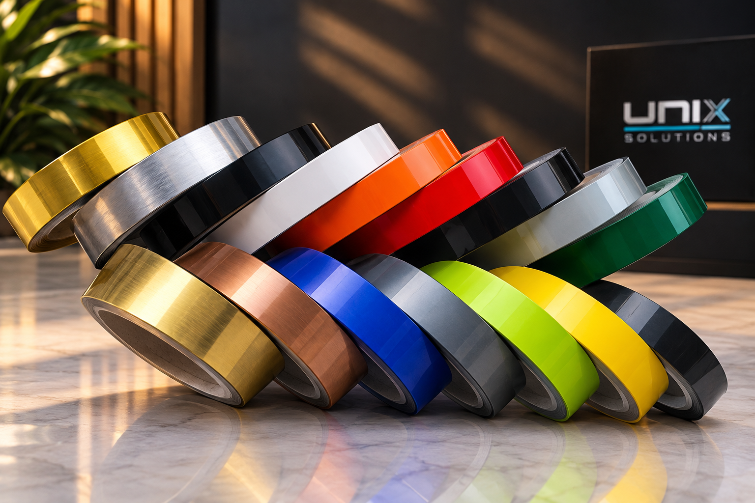 Flat channel strip roll
